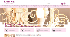 Desktop Screenshot of donamix.com.br